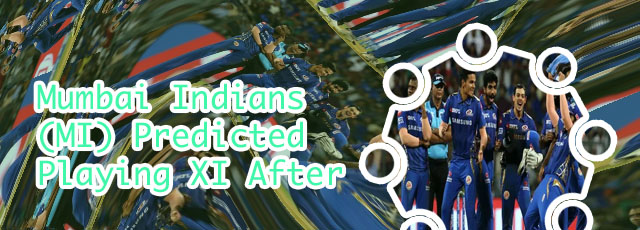Mumbai indians playing 11